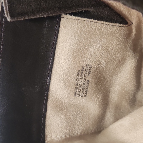 Michael Kors Leather Ashton Mid Bootie Brown Size 9.5 - Picture 6 of 7